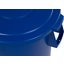 34104514 - Bronco™ Round Waste Bin Trash Container Lid 44 Gallon - Blue