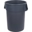 34104423 - Bronco™ Round Waste Bin Trash Container 44 Gallon - Gray