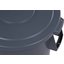 34104423 - Bronco™ Round Waste Bin Trash Container 44 Gallon - Gray