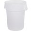 34104402 - Bronco™ Round Waste Bin Trash Container 44 Gallon - White