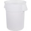 34105502 - Bronco™ Round Waste Bin Trash Container 55 Gallon - White