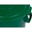 34104509 - Bronco™ Round Waste Bin Trash Container Lid 44 Gallon - Green