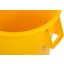 34105504 - Bronco™ Round Waste Bin Trash Container 55 Gallon - Yellow