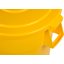 34105604 - Bronco™ Round Waste Bin Trash Container Lid 55 Gallon - Yellow
