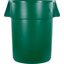 34105509 - Bronco™ Round Waste Bin Trash Container 55 Gallon - Green