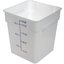 1073502 - StorPlus™ Polyethylene Square Food Storage Container 18 qt - White