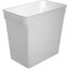 162902 - StorPlus™ Polyethylene Space Saver Food Storage Container 18 qt - White