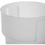 220002 - Polyethylene Bain Marie Food Storage Container 22 qt - White