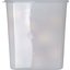 156802 - StorPlus™ Polyethylene Space Saver Food Storage Container 8 qt - White