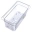 3067007 - StorPlus™ Polycarbonate Food Pan Drain Grate 1/3 Size - Clear