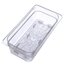 3067007 - StorPlus™ Polycarbonate Food Pan Drain Grate 1/3 Size - Clear