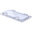 10280Z07 - StorPlus™ EZ Access Hinged Notched Universal Food Pan Lid 1/3 Size - Clear