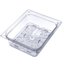1023507 - StorPlus™ Polycarbonate Food Pan Drain Grate 1/2 Size - Clear