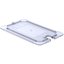10297U07 - StorPlus™ Polycarbonate Notched Universal Lid 1/4 Size - Clear