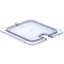 10317U07 - StorPlus™ Polycarbonate Notched Universal Lid 1/6 Size - Clear