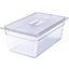 10203B07 - StorPlus™ Polycarbonate Food Pan Full-Size, 8" Deep - Clear