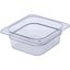 3068307 - StorPlus™ Polycarbonate Food Pan 1/6 Size, 2.5" Deep - Clear