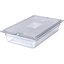 10217U07 - StorPlus™ Polycarbonate Notched Universal Lid Full-Size - Clear