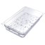 1021507 - StorPlus™ Polycarbonate Food Pan Drain Grate Full-Size - Clear
