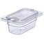 3068607 - StorPlus™ Polycarbonate Food Pan 1/9 Size, 2.5" Deep - Clear