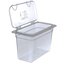 3066907 - StorPlus™ Polycarbonate Food Pan 1/3 Size, 8" Deep - Clear