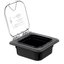 10318Z07 - StorPlus™ EZ Access Hinged Universal Food Pan Lid 1/6 Size - Clear