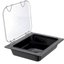 10238Z07 - StorPlus™ EZ Access Hinged Universal Food Pan Lid 1/2 Size - Clear
