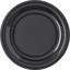 4350303 - Dallas Ware® Melamine Salad Plate 7.25" - Black