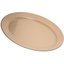 4356025 - Dallas Ware® Melamine Oval Platter Tray 12" x 8.5" - Tan