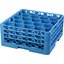 RW20-214 - OptiClean™ NeWave™ Glass Rack with 3 Integrated Extenders 20 Compartment - Carlisle Blue