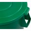 34105609 - Bronco™ Round Waste Bin Trash Container Lid 55 Gallon - Green