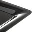 4440003 - Designer Displayware™ Wide Rim Square Plate 12" - Black
