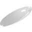 4441802 - Designer Displayware™ Wide Rim Salmon Platter 22" x 8" - White