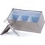 38623IB - Insulated Condiment Topping Rail with 3 Standard Pumps & Ice Packs  - Stainless Steel