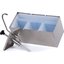 386230IB - Insulated Condiment Topping Rail with 3 Metal Pumps & Ice Packs  - Stainless Steel