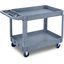 UC452523 - Bin Top 2 Shelf Utility Cart 45" x 25" - Gray