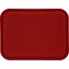 1410FG017 - Glasteel™ Solid Rectangular Tray 13.75" x 10.6" - Red