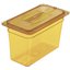 3086913 - StorPlus™ High Heat Food Pan 1/3 Size, 8" Deep - Amber