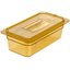 10470U13 - StorPlus™ High Heat Handled Universal Food Pan Lid 1/3 Size - Amber