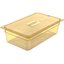 10410U13 - StorPlus™ High Heat Handled Universal Food Pan Lid Full-Size - Amber
