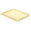 10436U13 - StorPlus™ High Heat Flat Universal Food Pan Lid 1/2 Size - Amber