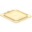 10516U13 - StorPlus™ High Heat Flat Universal Food Pan Lid 1/6 Size - Amber