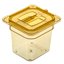 3088513 - StorPlus™ High Heat Food Pan 1/6 Size, 6" Deep - Amber