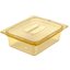 10421B13 - StorPlus™ High Heat Food Pan 1/2 Size, 4" Deep - Amber