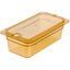 10477U13 - StorPlus™ High Heat Handled Universal Food Pan Lid 1/3 Size - Amber