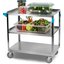 UC5032135 - Stainless Steel 3 Shelf Utility Cart 21" x 35" - Stainless Steel