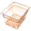 1043513 - StorPlus™ High Heat Food Pan Drain Grate 1/2 Size - Amber