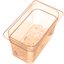 3089513 - StorPlus™ High Heat Food Pan Drain Grate 1/4 Size - Amber