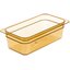 3086113 - StorPlus™ High Heat Food Pan 1/3 Size, 4" Deep - Amber