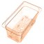 3087013 - StorPlus™ High Heat Food Pan Drain Grate 1/3 Size - Amber